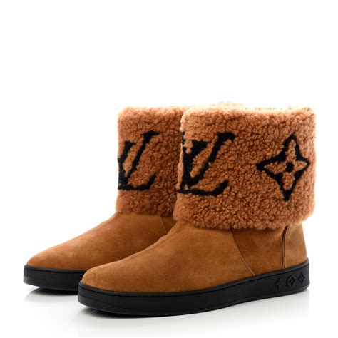 louis vuitton snow pants|Louis Vuitton shearling boots.